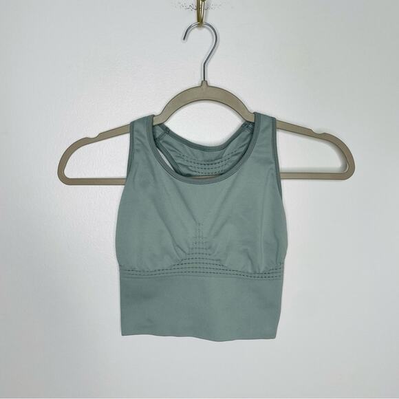 SWEATY BETTY Stamina Longline Sports Bra in Gray Size Small - Picture 2 of 6